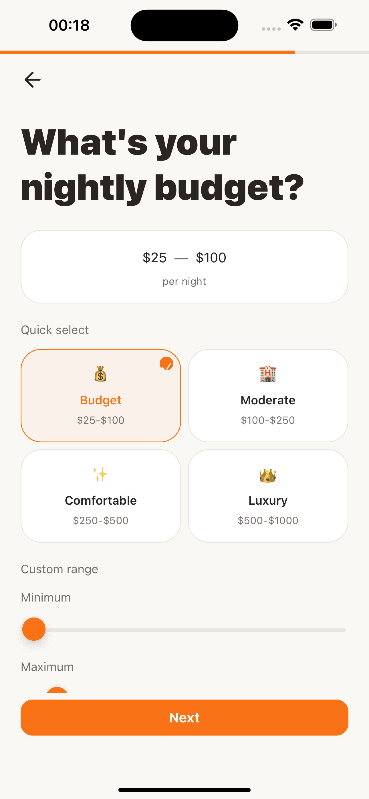 Set your preferences